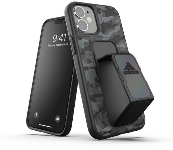 Adidas SP Grip Case CAMO iPhone 12 mini czarny/black 42451