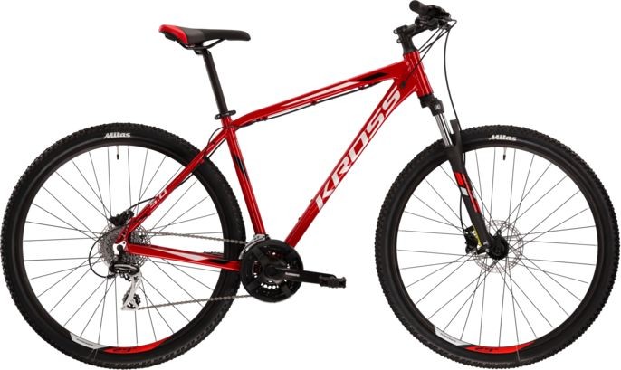 Kross Hexagon 5.0 29 cali Męski Czerwono-szaro-czarny