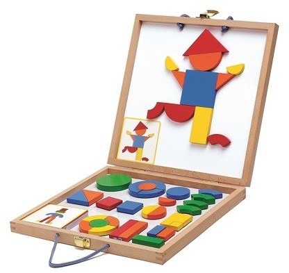 Djeco układanka magnetyczna Geoform