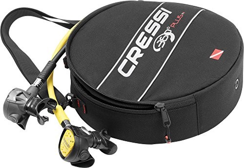 Cressi kieszenie 360 regulator Bag, czarna, 30 x 30 x 10 cm, 3 litrów, ub940000 UB940000