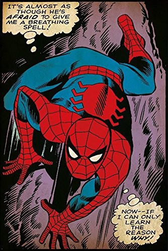 empireposter Spider-Man Poster Breathing Spell retro + artykuły dodatkowe 703088