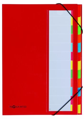 Pagna Organizer na dokumenty Classic (teczka, 24 przegródki, A-Z) czarny Unbekannt