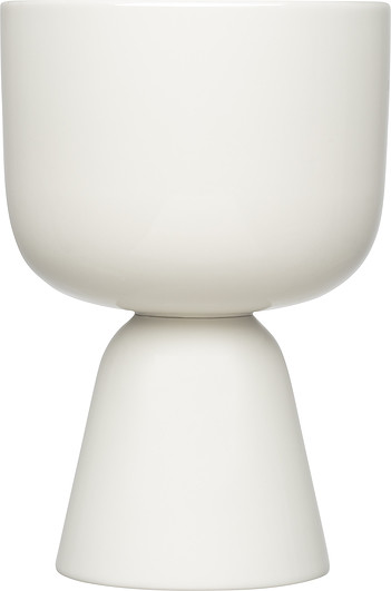 Iittala Osłonka na doniczkę Nappula 15,5 cm biała 1051509