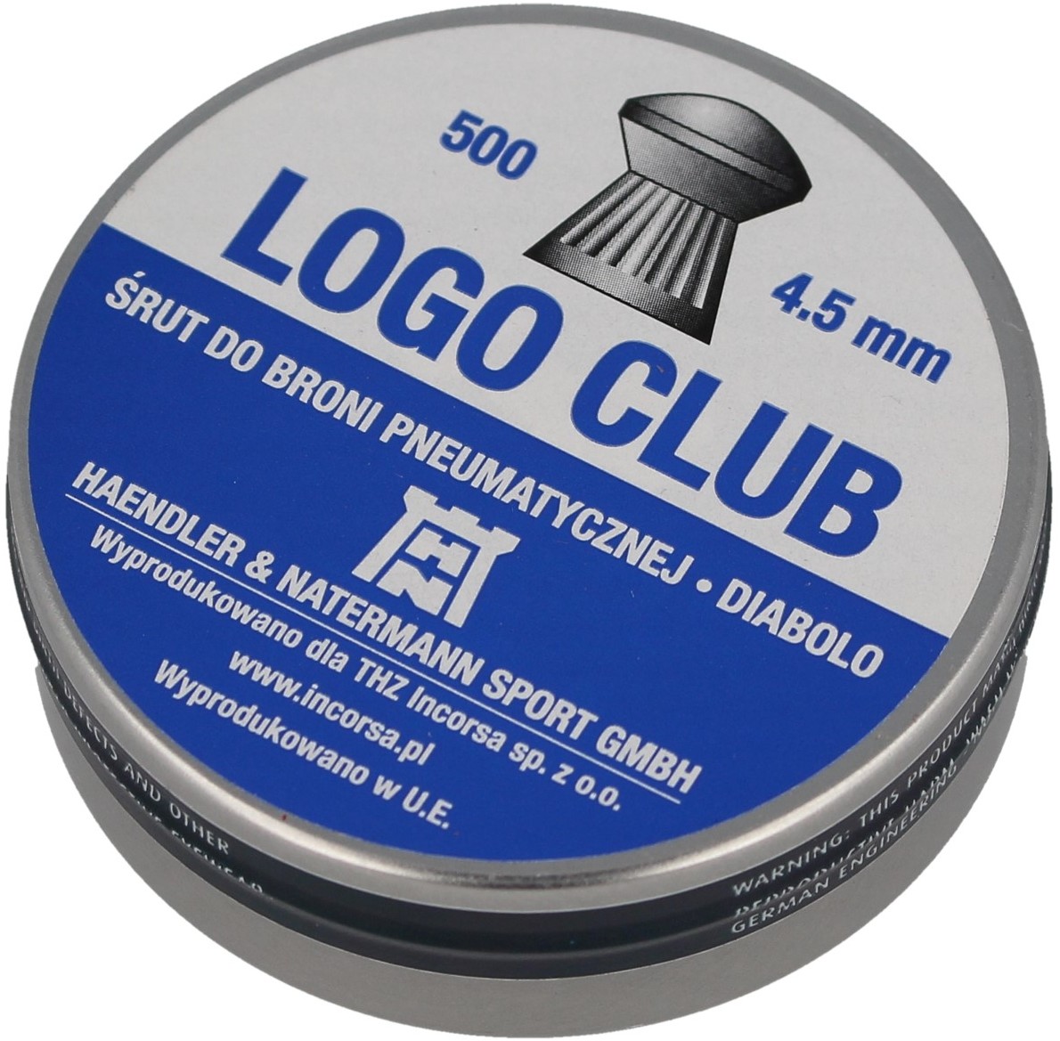 H&N Sport Śrut H&N Logo Club 4.5mm 500szt (93114500005/LC) T006044