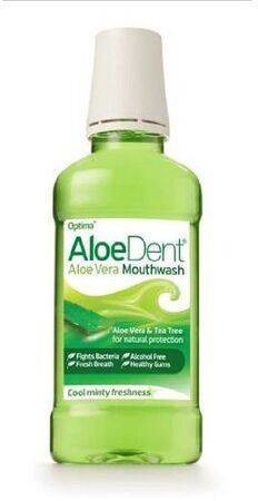 AloeDent Płyn do płukania jamy ustnej Aloe Vera 250ml Aloedent Dzień Kobiet | Taniej o 8%