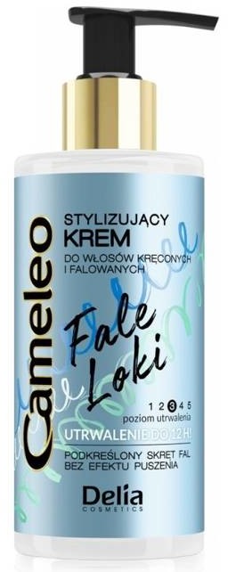 Delia Cameleo Fale Loki Stylizujący krem do włosów kręconych i falowanych 150ml 65589-uniw