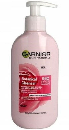 Garnier BOTANICAL Rose Łagodzący żel do mycia twarzy 200ml 50036-uniw