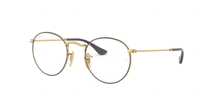 Ray Ban Okulary Korekcyjne Round Metal Rx 3447V 2991