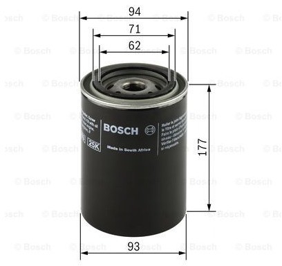 BOSCH Filtr oleju 0 451 203 002 0 451 203 002
