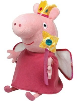 Ty Inc. Beanie Babies Peppa Pig - Świnka Peppa księżniczka średnia