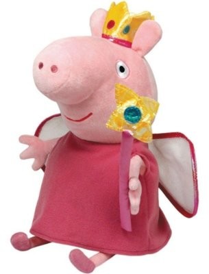 Ty Inc. Beanie Babies Peppa Pig - Świnka Peppa księżniczka średnia