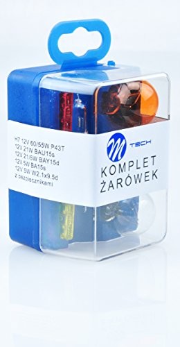 M-Tech H7 60/55 W 12 V zestaw żarówek/do lampy o tworzenia kopii zapasowych ZZ7