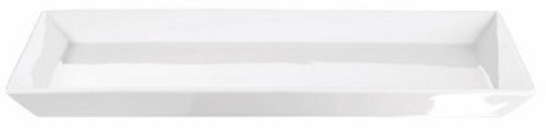 ASA 52143017 talerz do serwowania, porcelana, 34 x 22 x 2,50 cm, biały 52143017