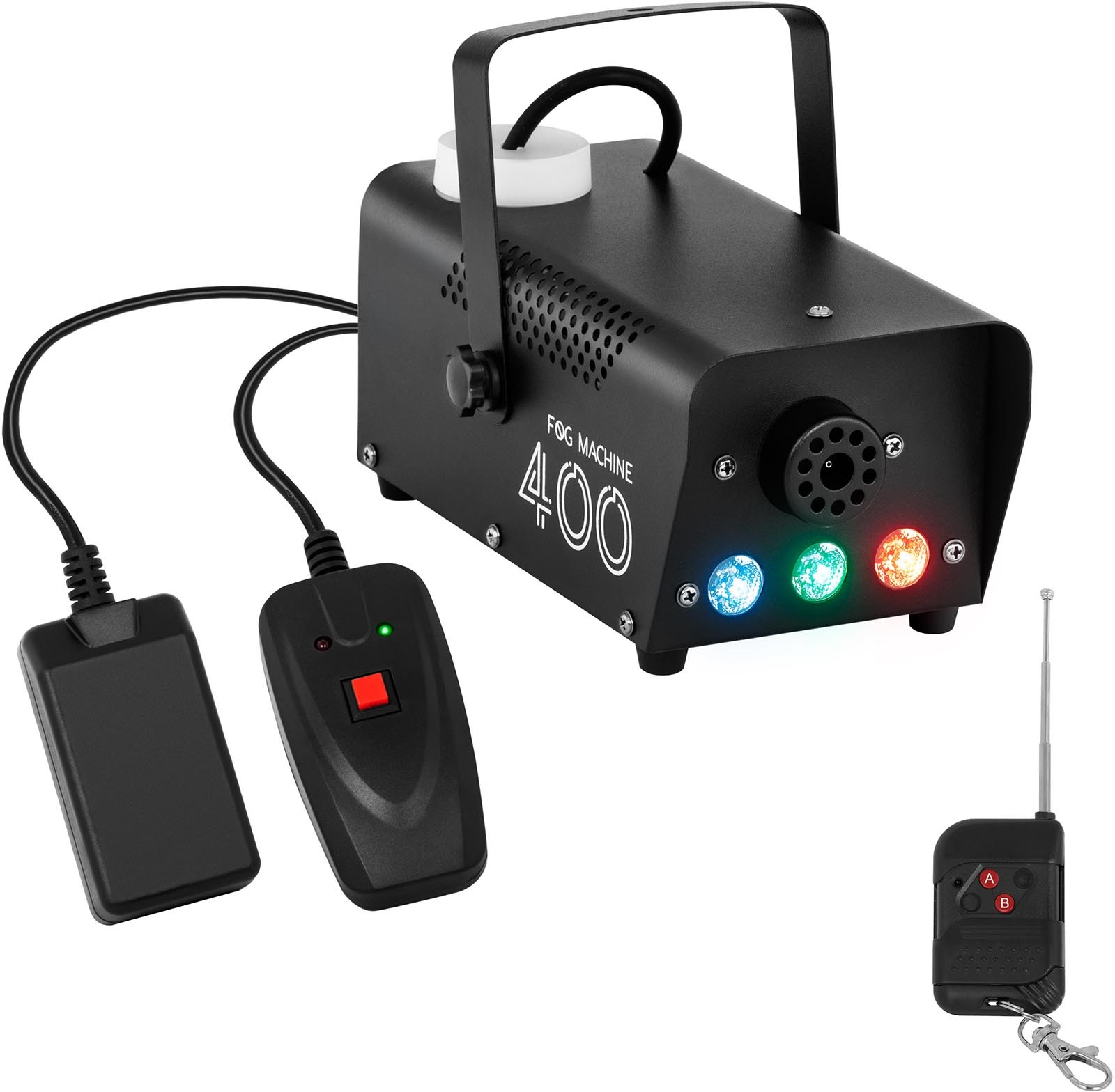 Singercon Singercon Wytwornica mgły - 28 m/min - 3 kolory LED CON.FM-400 - 3 LATA GWARANCJI CON.FM-400