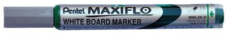 Pentel Marker do tablic suchościeralnych MWL5S-D ZIELONY MAXIFLO