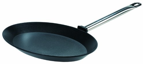 GSW 164405 gastrotradi tionell Titanium patelnia do ryb z uchwytem ze stali nierdzewnej  40 cm 164405