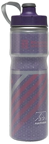 Nathan Drake Fire & Ice Bottle 20 oz, Imperial Purple, 600 ML 4425NIP