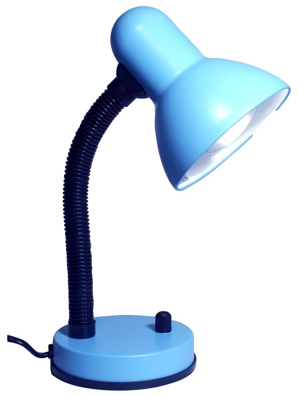 Prezent Lampa stołowa KADET -S 1xE27/40W niebieska