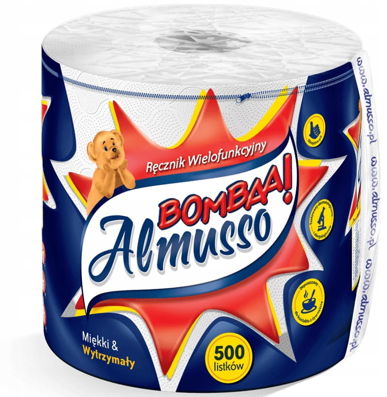 Ręcznik Papierowy Almusso 2 Warstwy 100m Celuloza