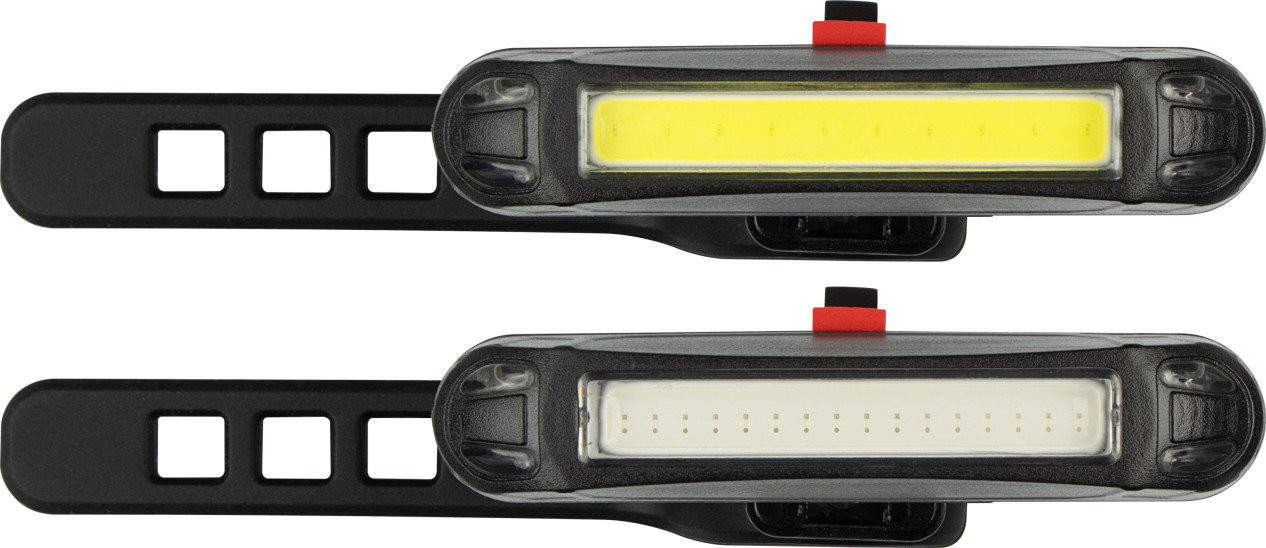 Фото - Велоліхтар Zoom Lampki rowerowe USB LED GET&GO  Bar 45lm 