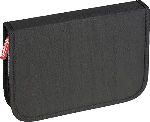 Brunnen Fontanna z wypełniony etui crinkle (19,5 x 13,5 x 3,5 cm, 1 klapa, czerwony 104918520 uczniów o grubości 9 marka kredek, 2 linijka marka ołówki, 16 cm, metalowy podwójne temperówka, gumka do mazania), 104918690