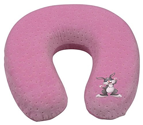 PETEX Petex 44490022 rolka na kark, welur, ok. 29 x 28 cm, z logo, Pink 44490022