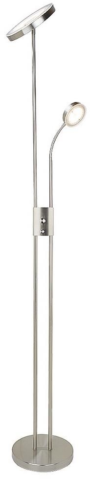 Rabalux 3239-LED Ściemniana lampa podłogowa OPHUS LED/18,5W/230V + LED/4,5W chrom