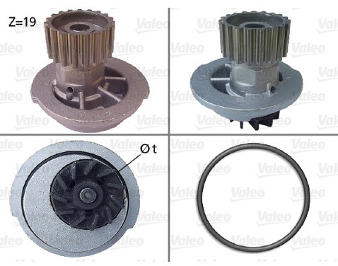 VALEO pompa wody 506649 506649