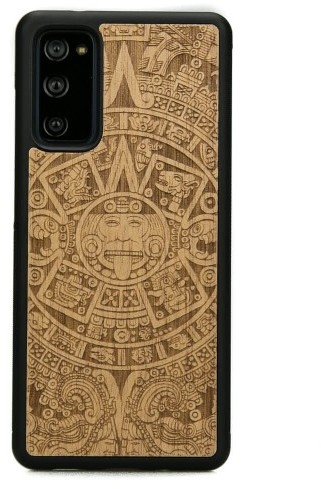 Bewood Drewniane etui Samsung Galaxy S20 FE KALENDARZ AZTECKI ANIEGRE BWD06999