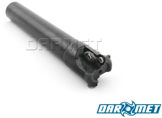 Frez składany trzpieniowy 30 x 160 mm, 2 ostrza, chwyt walcowy - RDMT (EE00RD10) EE00RD10-3025-160-2