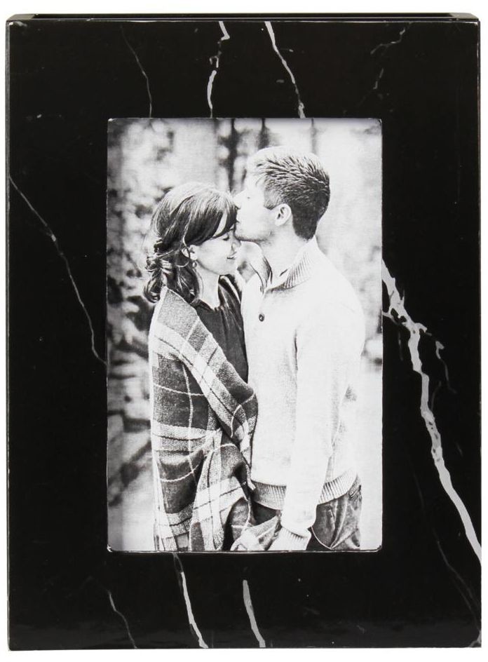 NA SPLENDID Ramka zdjęcia Calla 7 x 11 cm czarna drewniana