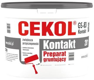 Cekol Środek gruntujący GS-83 KONTAKT 20 kg
