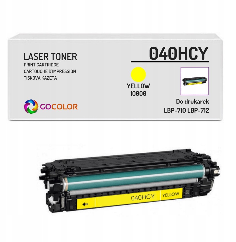 Toner do Canon 040H Yellow I-Sensys LBP-710Cx
