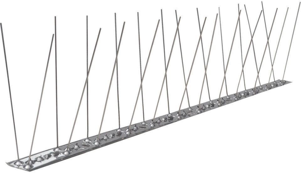 vidaXL vidaXL Kolce ze stali nierdzewnej przeciw ptakom 2-rzędy (6 w zestawie)
