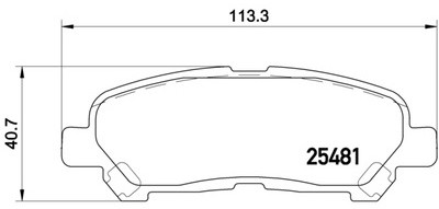 BREMBO P 83 138 P 83 138