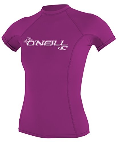 ONEILL WETSUITS O'Neill Wetsuits wms basic skins S/S crew koszulka damska, ochrona przed promieniowaniem słonecznym, różowy, M 3548-173-M