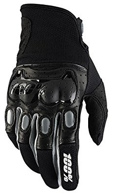 Inconnu Rękawiczki nieznane deristricted unisex, czarny, S 10007-001-10_Noir/Gris_S