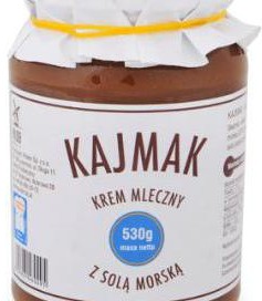 Produkty z Tradycją Kajmak z solą morską 520 g
