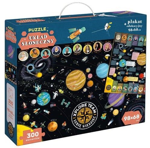 Czuczu Puzzle 300 elementów Układ słoneczny Xplore Team