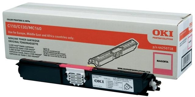 Oki OKI Toner C110/130/160 Magenta 44250718 1 5K 44250718
