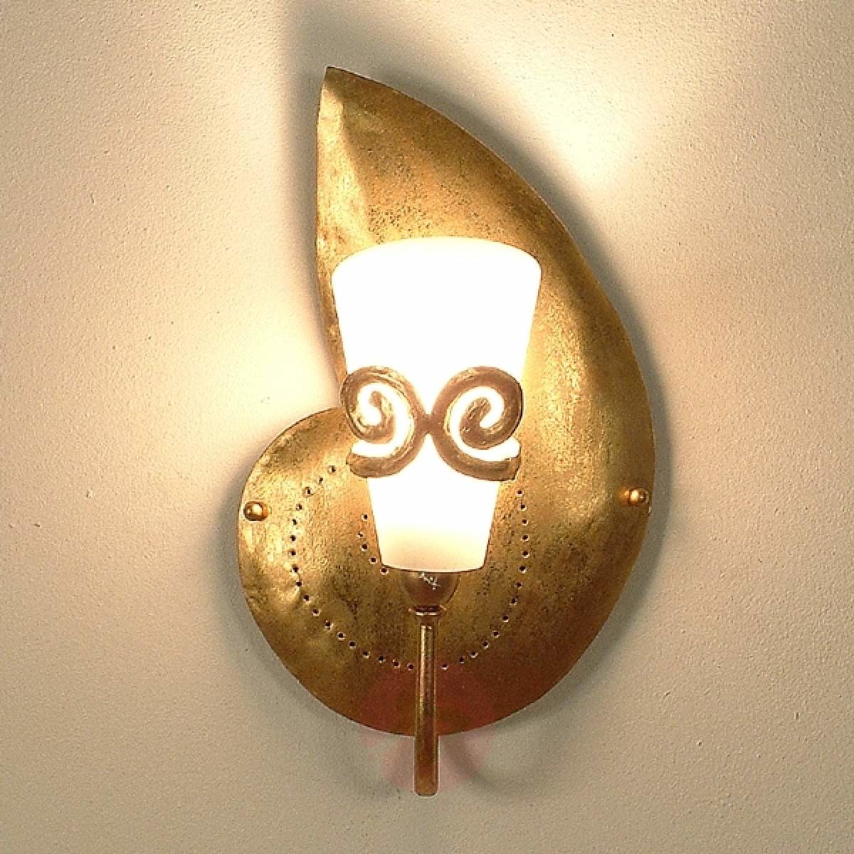 J. Holländer Piękna lampa ścienna RIFUGIO SCHNECKE
