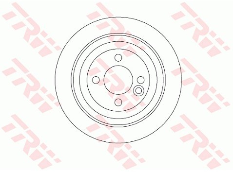 TRW Tarcza hamulcowa DF6523