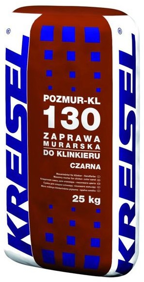 Kreisel Zaprawa do klinkieru POZMUR- KL 130 CZARNA