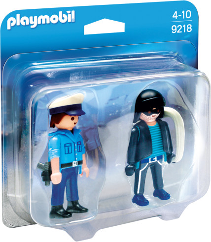 Playmobil DUO PACK POLICJANT I ZŁODZIEJ 9218