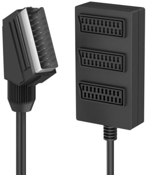 Hama rozgałęźnik SCART 1× 3 0,5 m 205170