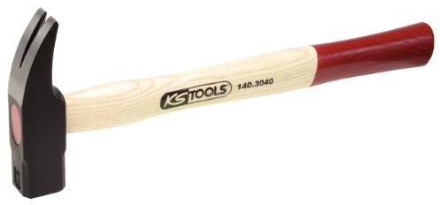 KS Tools 140.3030 młotek, kształt francuski z trzonkiem jesionowym, 300 G 4042146066751