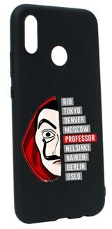 BestCase Etui Silicon Case Huawei P20 Lite Odporny na zarysowania La Casa de Papel B302 111927