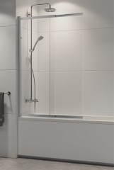 New Trendy P-0037 Parawan uchylno przesuwny SENSI 85x150 szkło czyste z powłoką