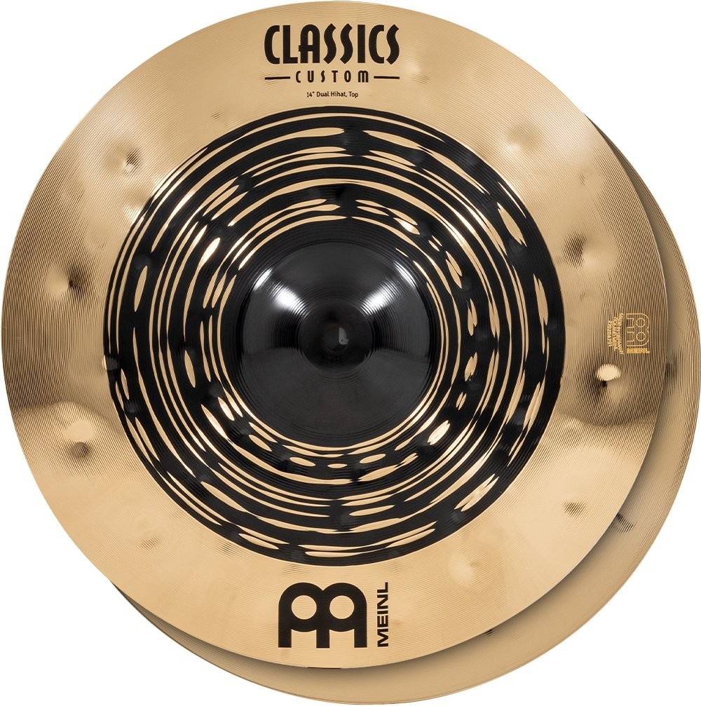 Meinl Cymbals Classics Custom Dual HiHat 14" para