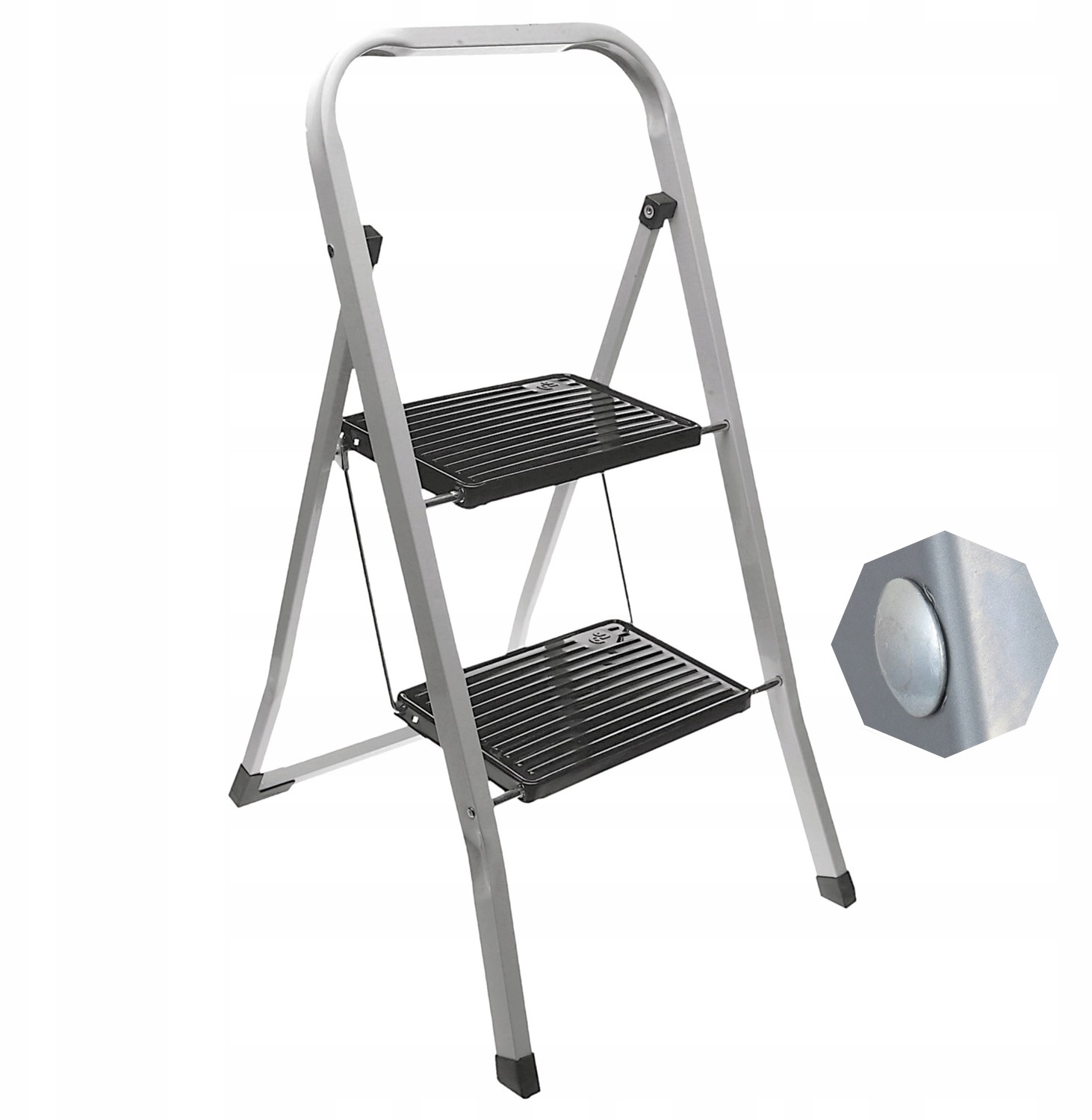 Drabina Drabinka Domowa 2 Stopniowa Składana 150KG